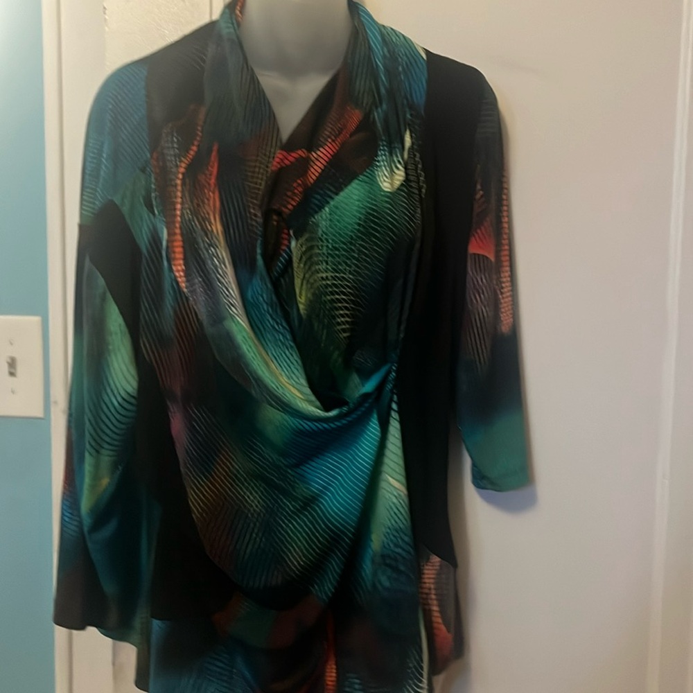 Softworks Multi Color Woman’s Blouse XXL